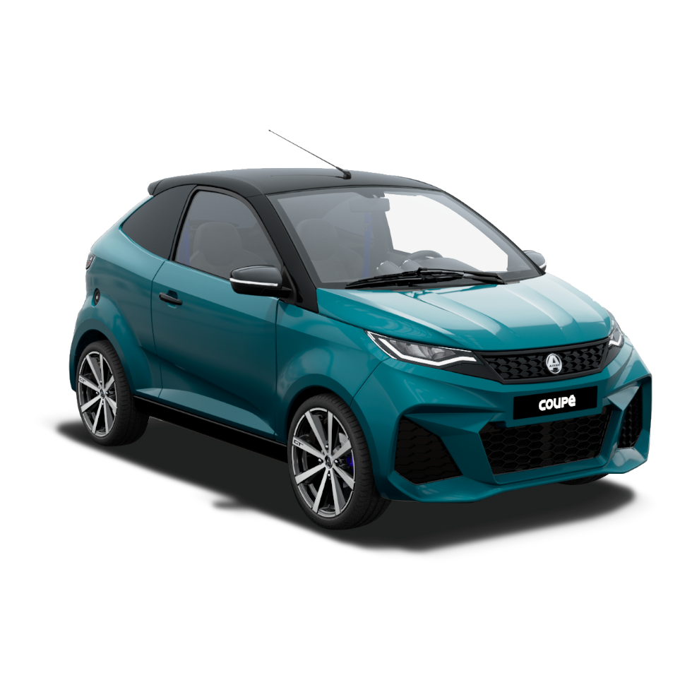 E-Coupé GTI Mallard Blauw